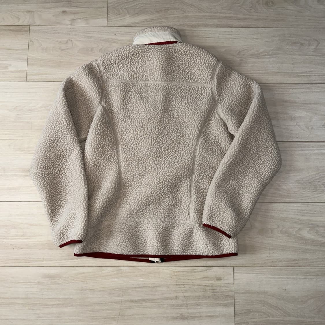 10s 파타고니아 레트로-X 아이보리/레드 상품이미지5