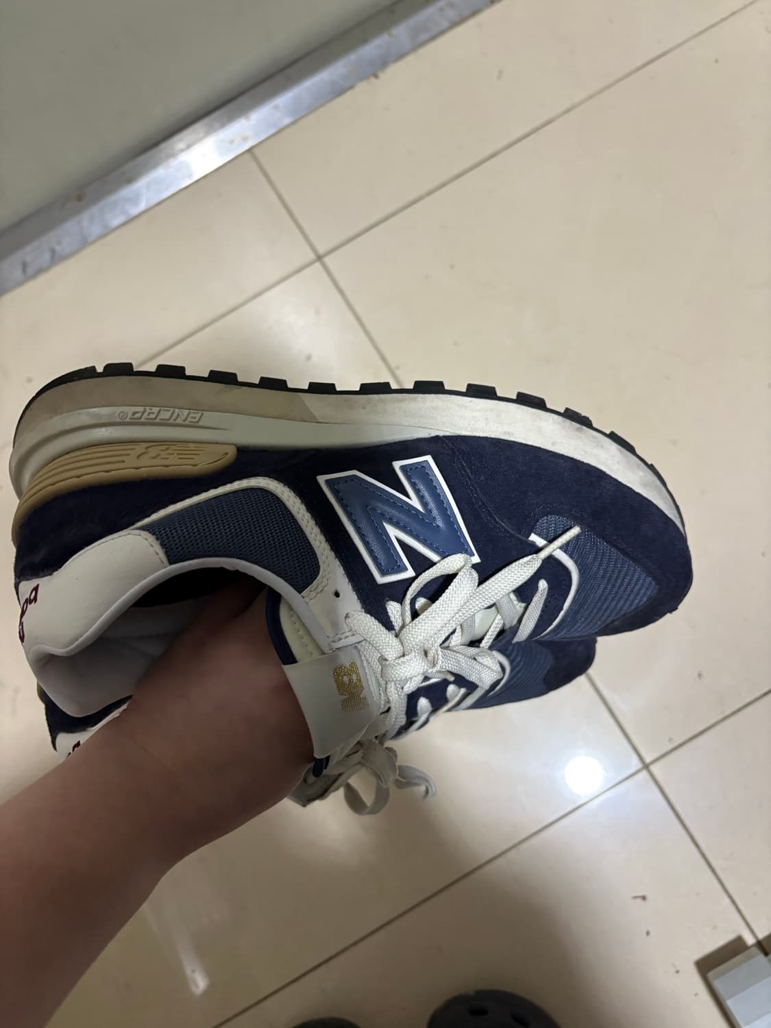 뉴발란스 574 레거시 네이비 상품이미지7