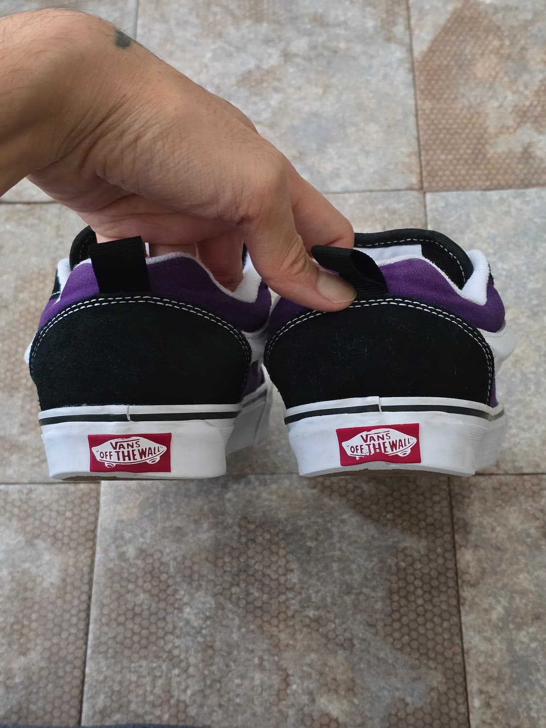 (230)반스 뉴스쿨 블랙 퍼플  상품이미지8