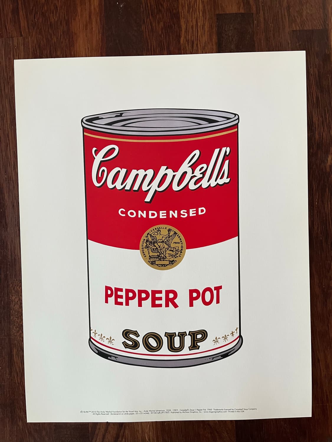 앤디워홀 캠벨수프 McGaw Graphics 정품 포스터 9종 상품이미지5
