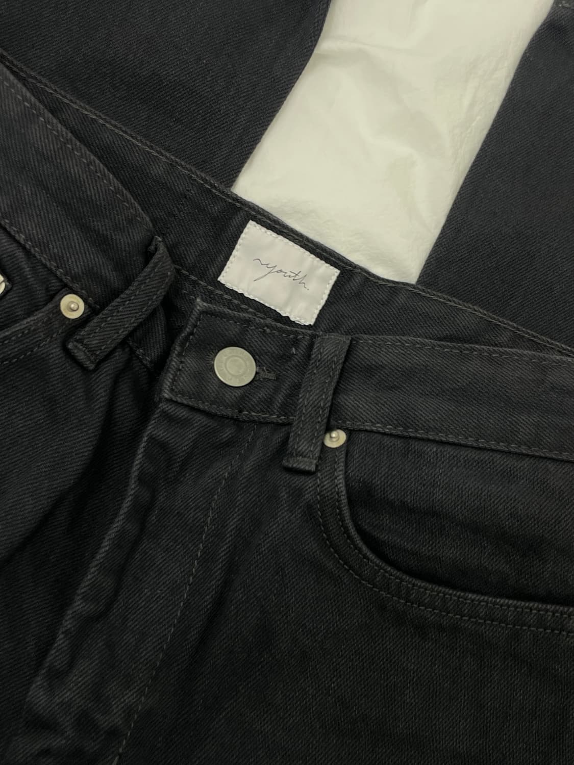 Youth 블랙 팬츠 상품이미지2