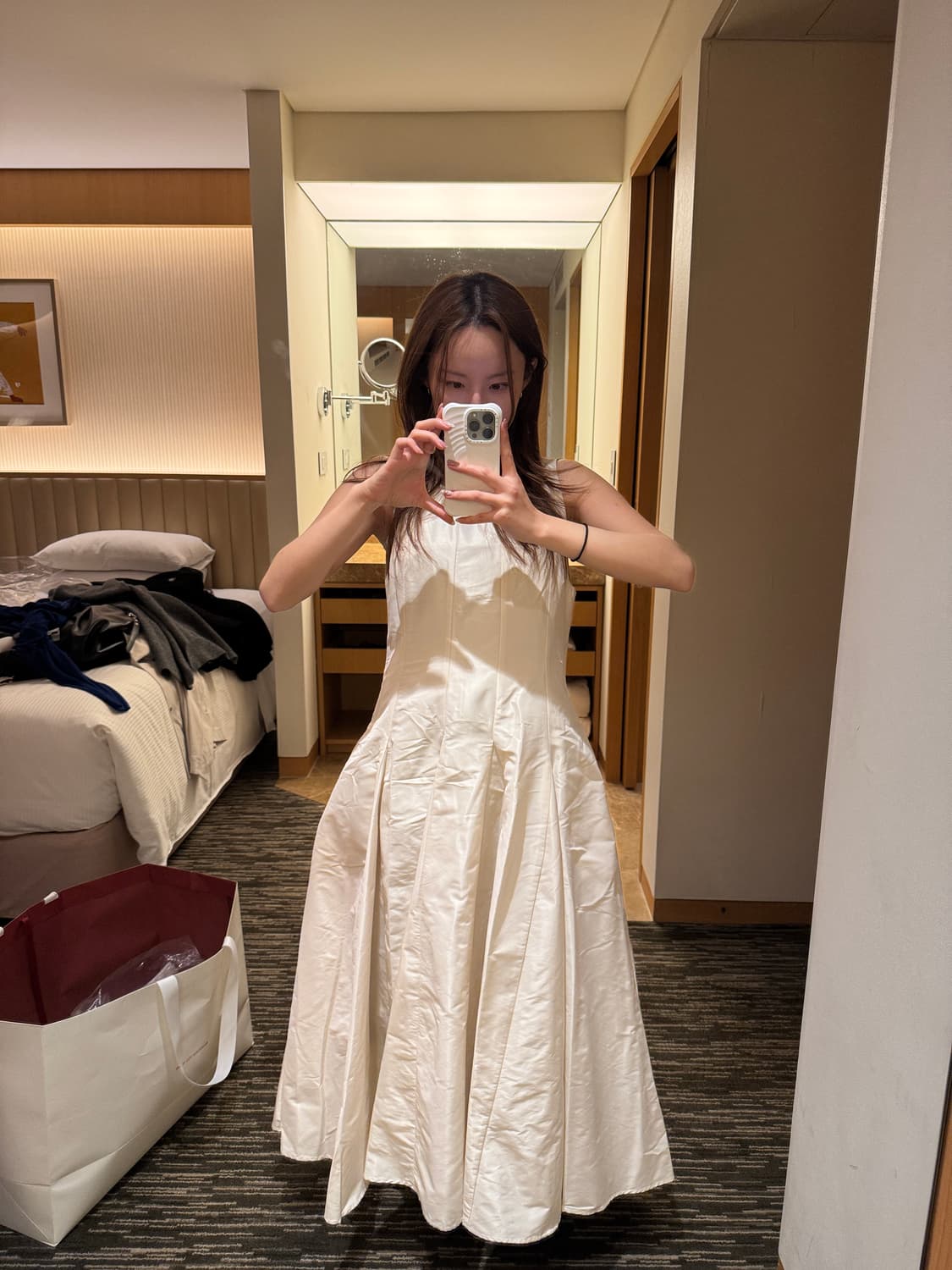 에토스 라인 슬리브리스 드레스 상품이미지1