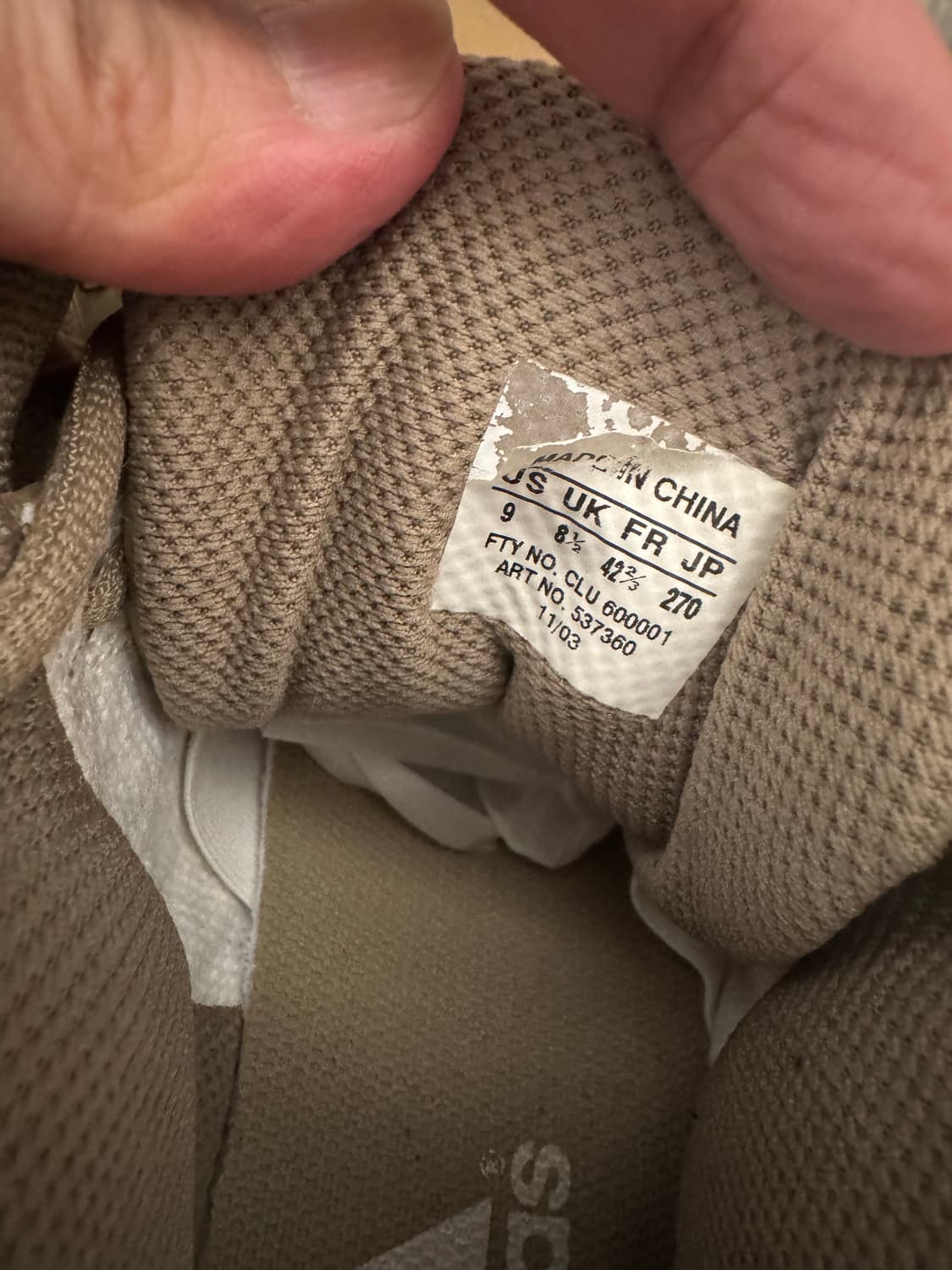 [270] 미착용 프랑스구매 아디다스 오리지널 레어 바스켓 상품이미지3