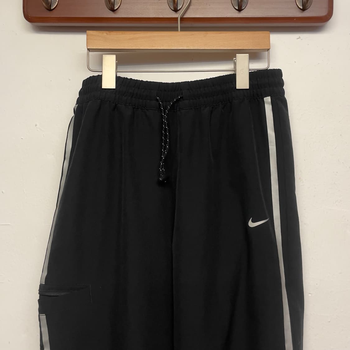 나이키 (우먼) 프로 블랙 트랙 팬츠   상품이미지2