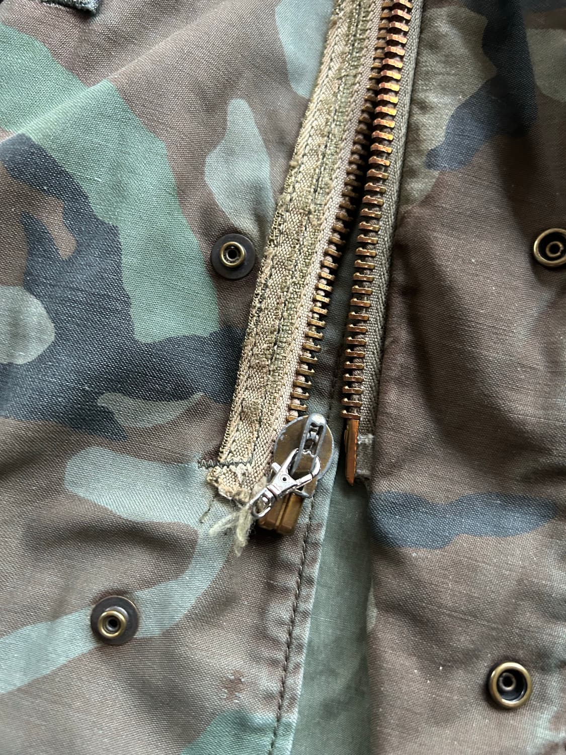 80‘s M65필드자켓 (카모)  상품이미지3