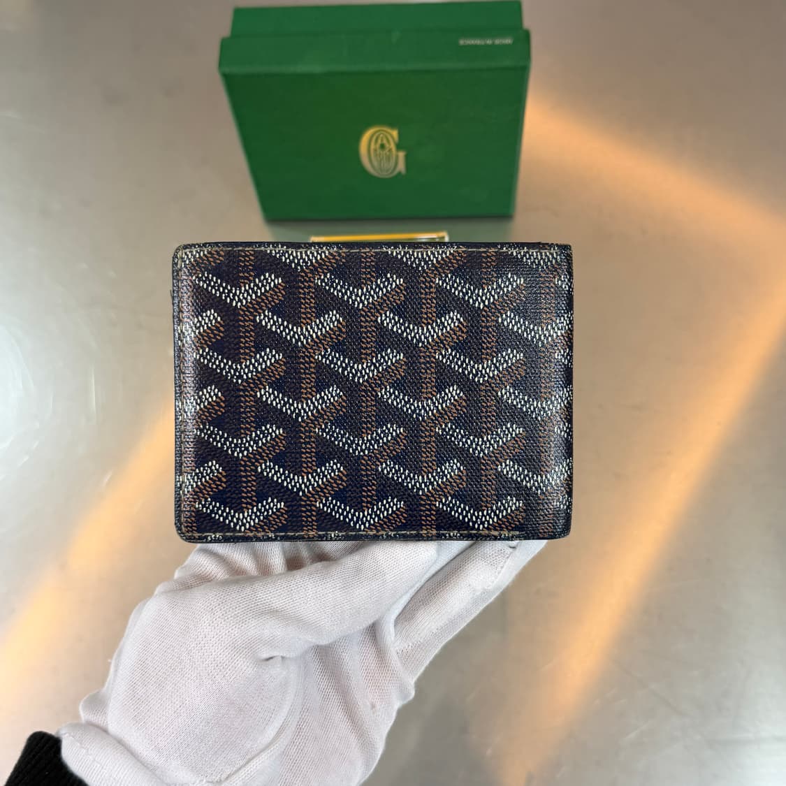 [리오브전포점] 고야드 스페셜 네이비 빅투아르 반지갑 상품이미지3