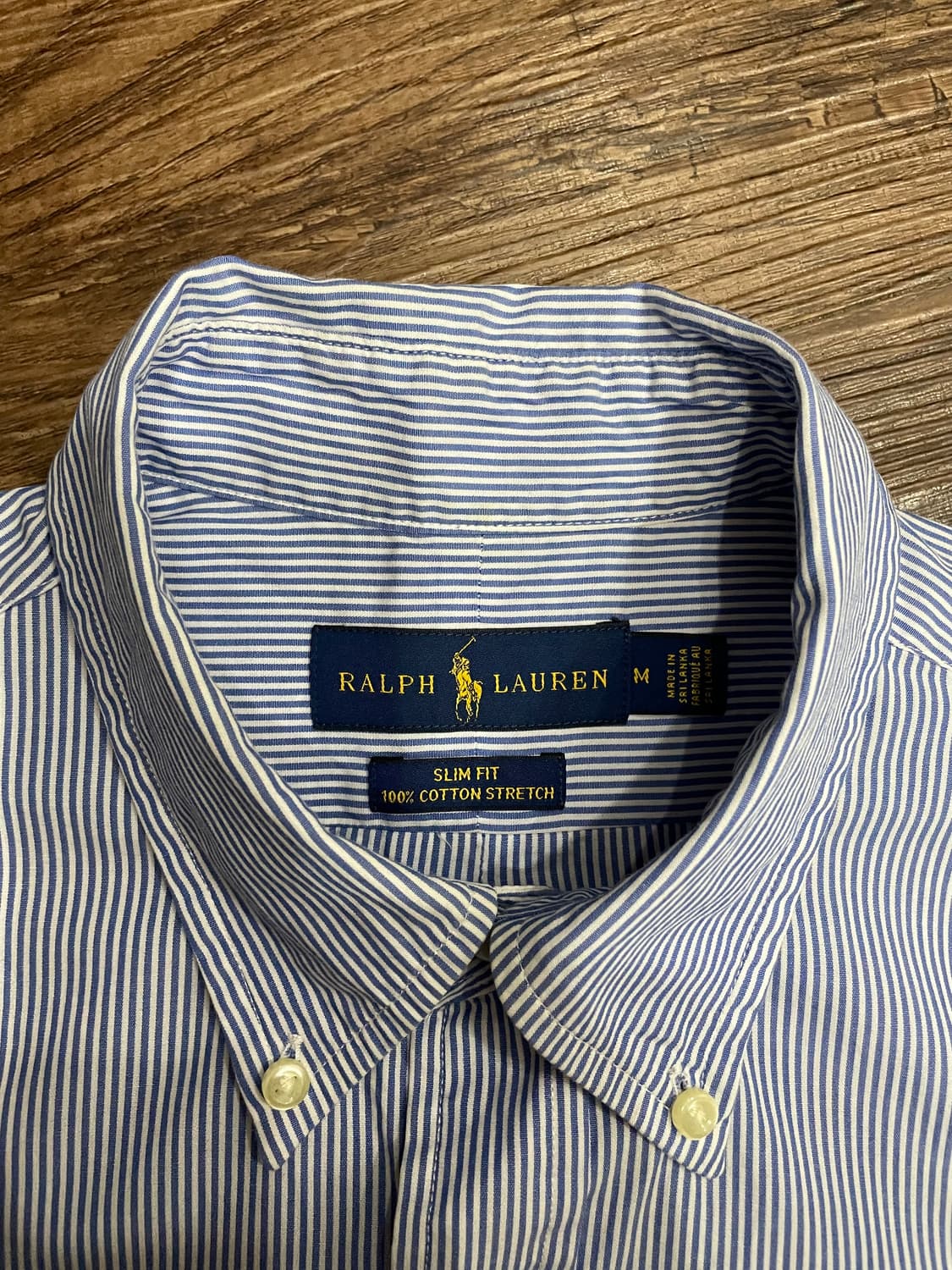 폴로 랄프로렌 스트레치 스트라이프 셔츠 상품이미지5