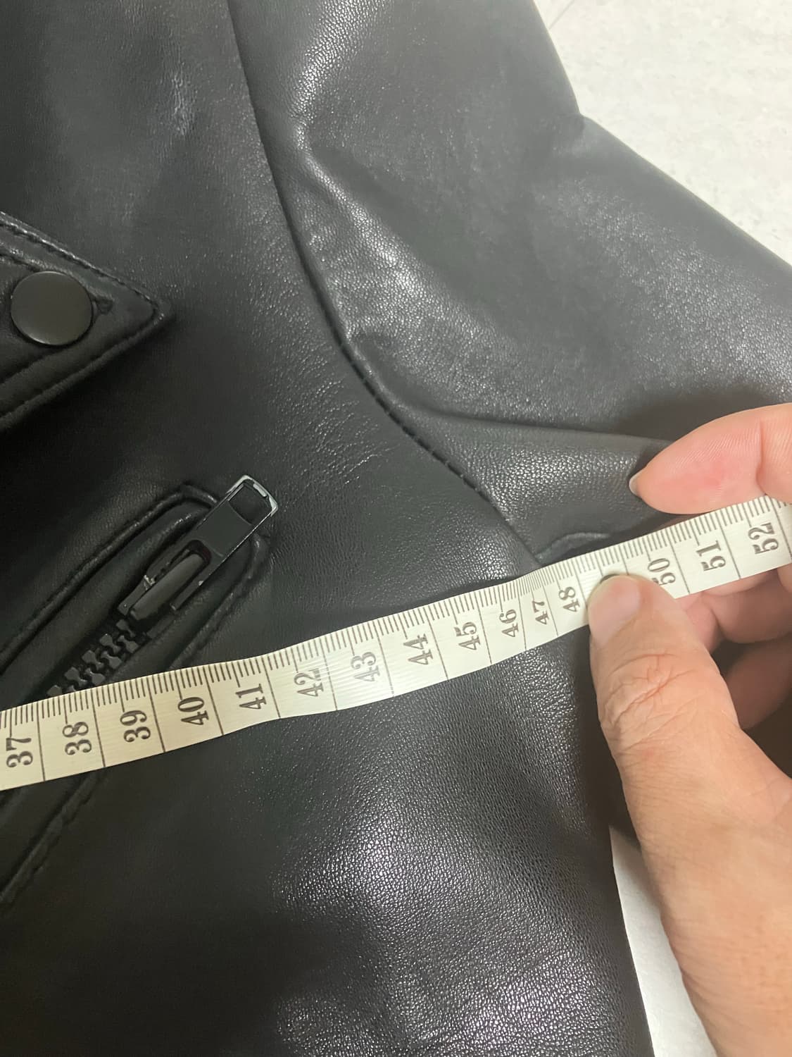 저스티스 모티브 양가죽자켓 상품이미지10