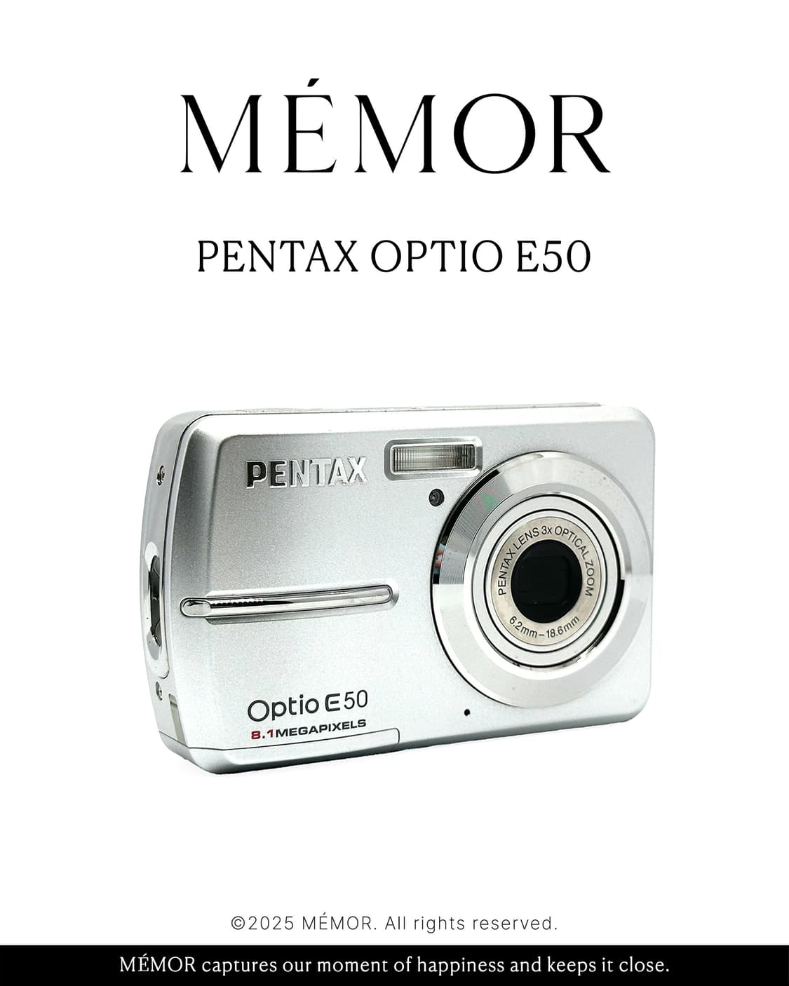 입문자 추천/AA배터리 사용💗PENTAX OPTIO E50 펜탁스 디카 상품이미지2