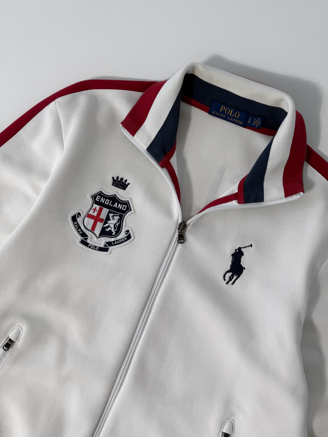 폴로 랄프로렌 신형 빅포니 잉글랜드 트랙 스웻 집업  상품이미지5