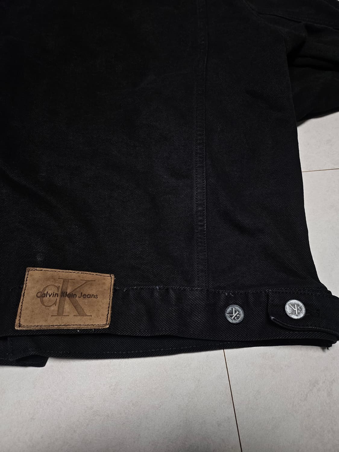 올드 캘빈클라인 타입3 데님자켓 made in USA 상품이미지4