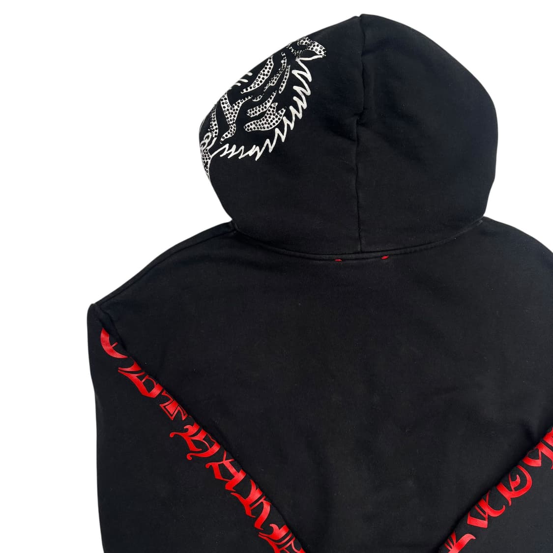 애드하디 y2k 블랙 후드티 S 상품이미지5