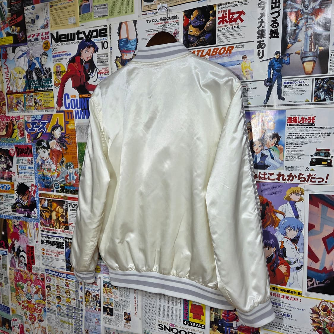 엠엘비 시카고 아이보리 바시티 자켓 상품이미지5