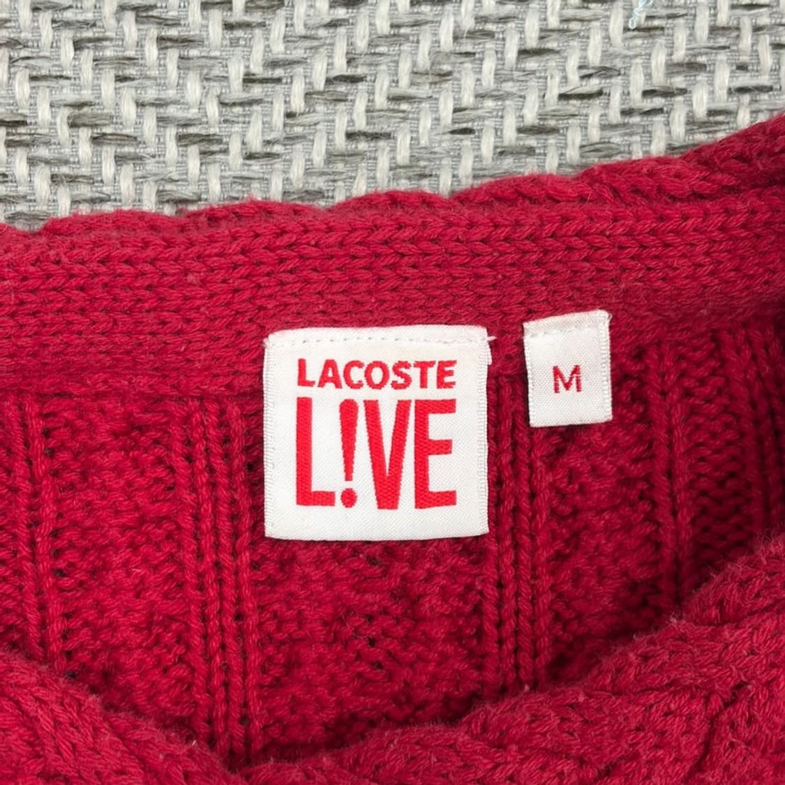 라코스테 울블렌드 케이블 니트 v2083 상품이미지6