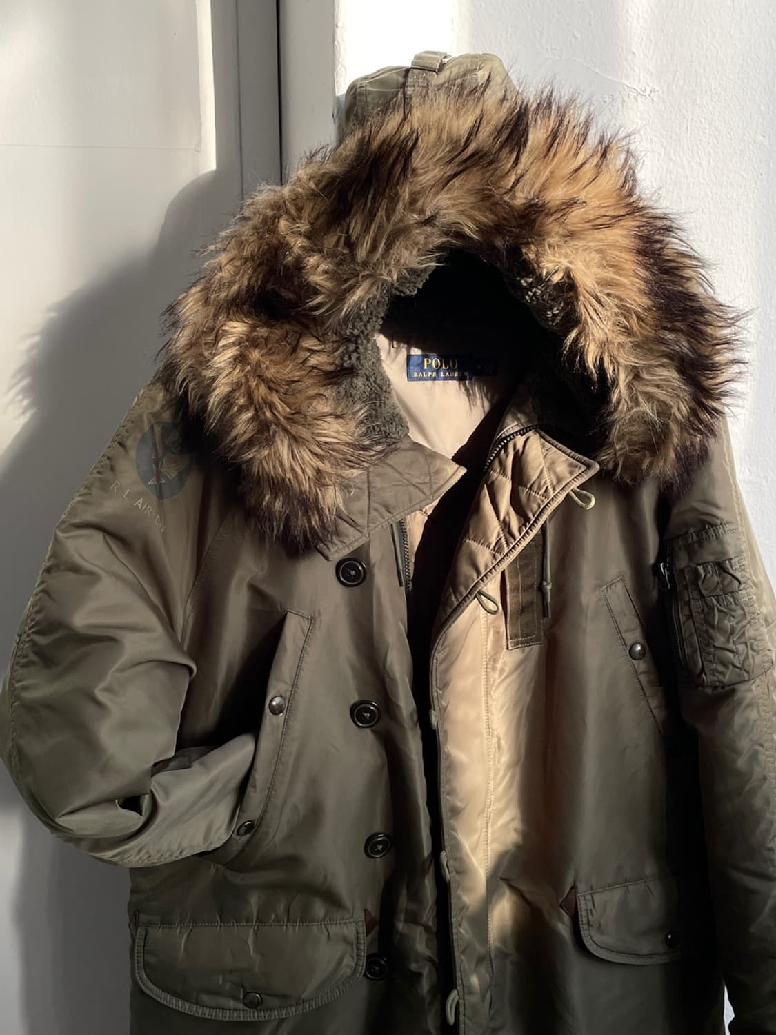 폴로 랄프로렌 N3B 덕 다운 야상 패딩 상품이미지2