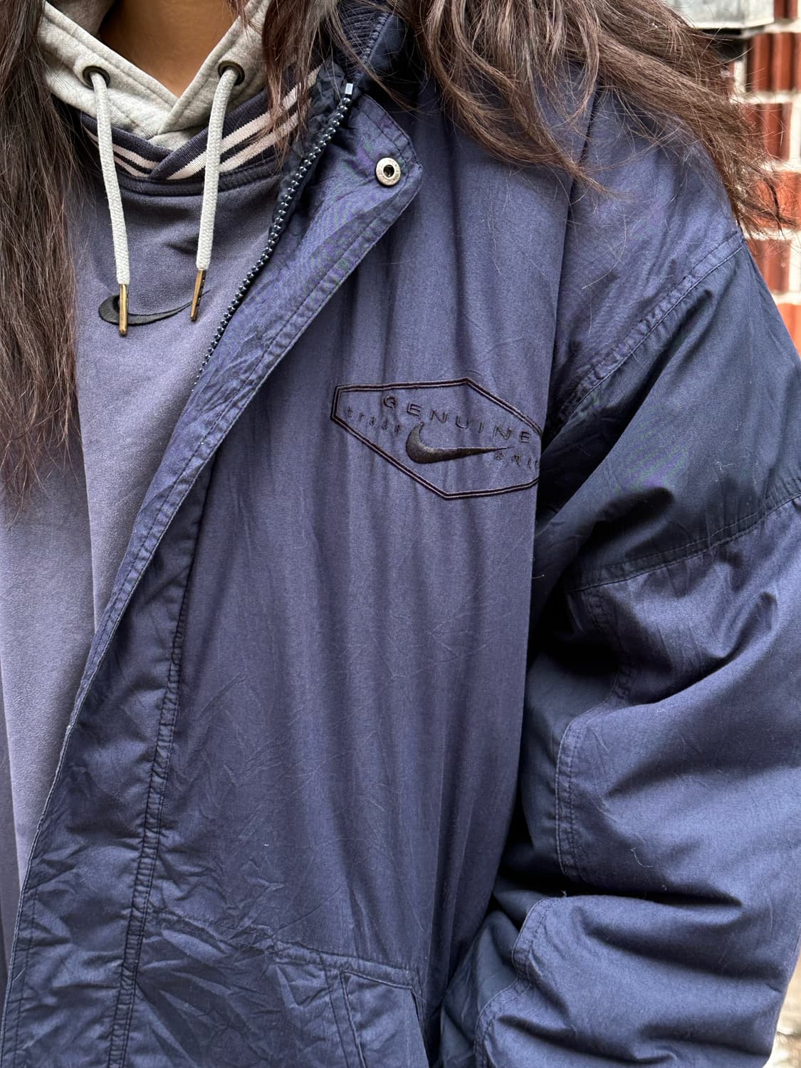 나이키 돕바 메탈리카 후드 나이키 웜업 리바이스 오렌지탭 팬츠 상품이미지4