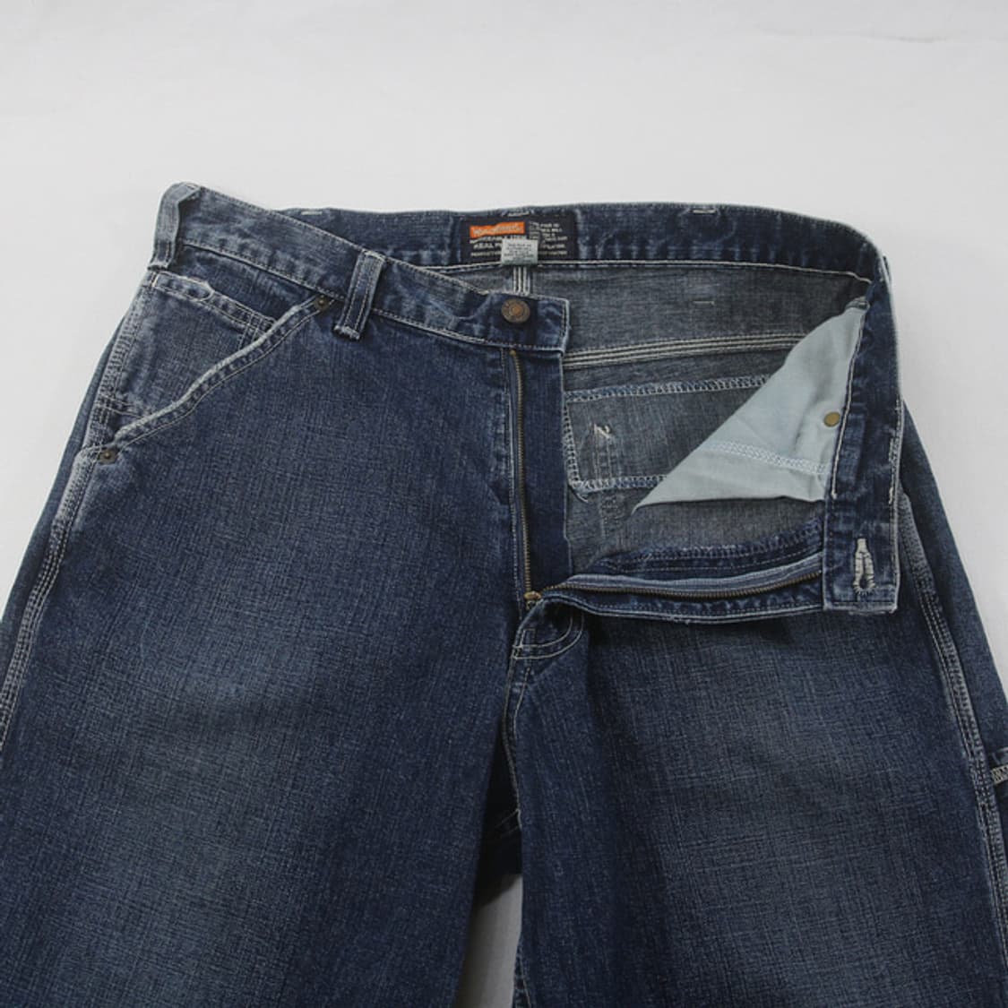 (착용컷) BIG JOHN 데님 카펜터 반바지 (32) 상품이미지6