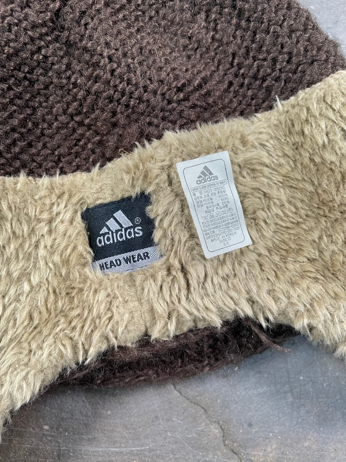 00s 아디다스 이어플랩 니트 비니 상품이미지6