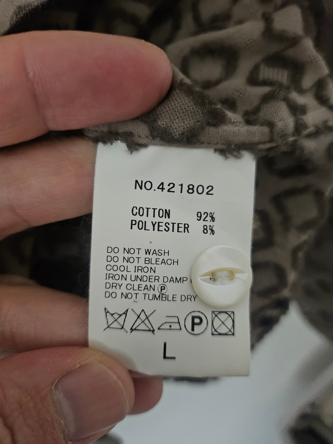 하버색 haversack 셔츠 상품이미지5