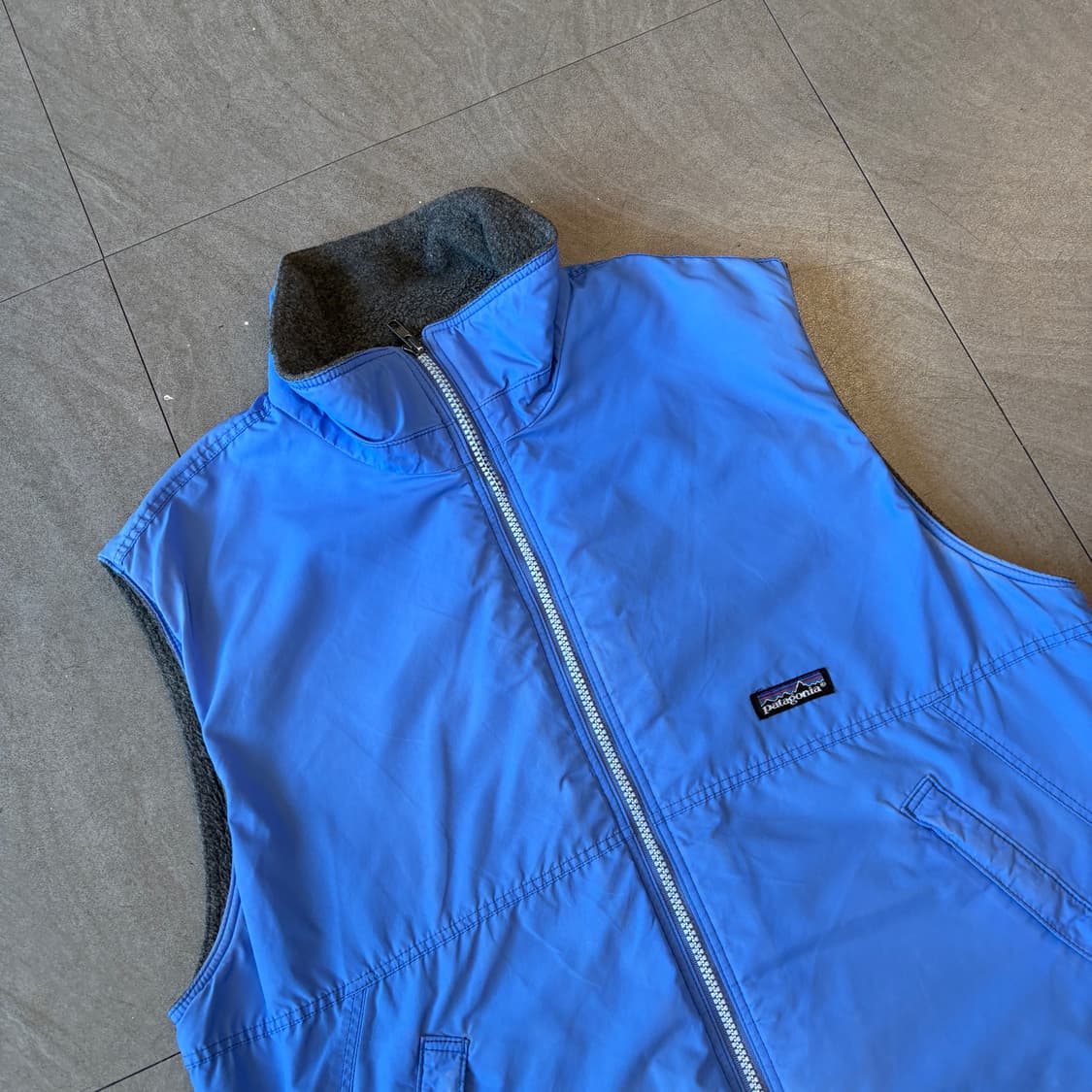 90s patagonia 90년대 미국 생산 파타고니아 쉘드 베스트 자켓 상품이미지2