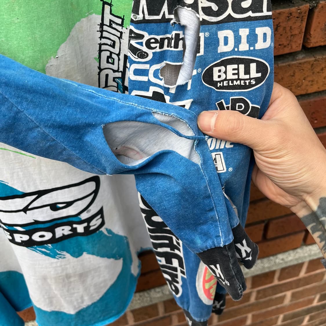 90s 가와사키 모토크로스 져지 (105) 상품이미지5