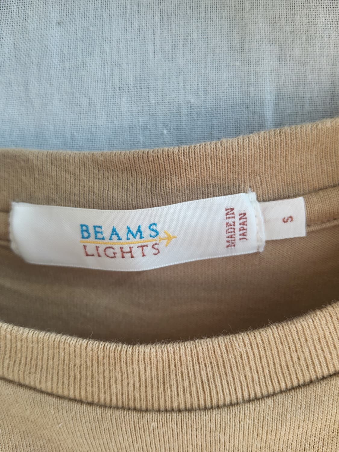 빔즈 반팔 티셔츠 남성용 S사이즈 코튼 기본핏 상품이미지4