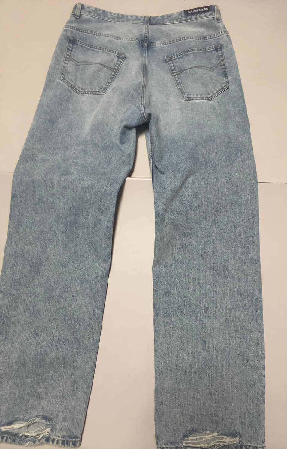 (급처) (31)발렌시아가 배기 데님 팬츠 - 클래식 상품이미지2