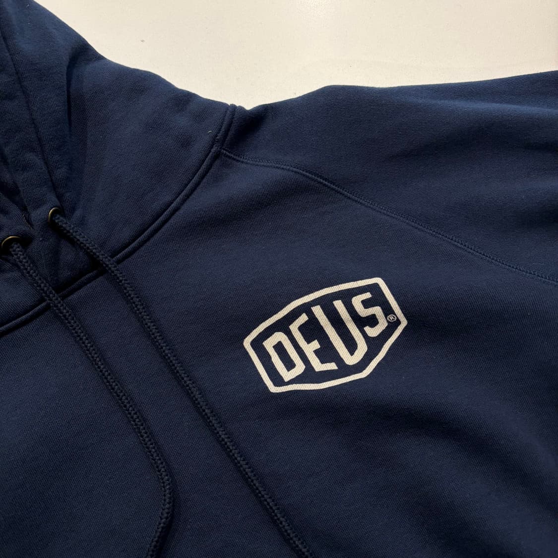 [L] 데우스 엑스 마키나 서울 네이비 스웻 후드티 C586 상품이미지4