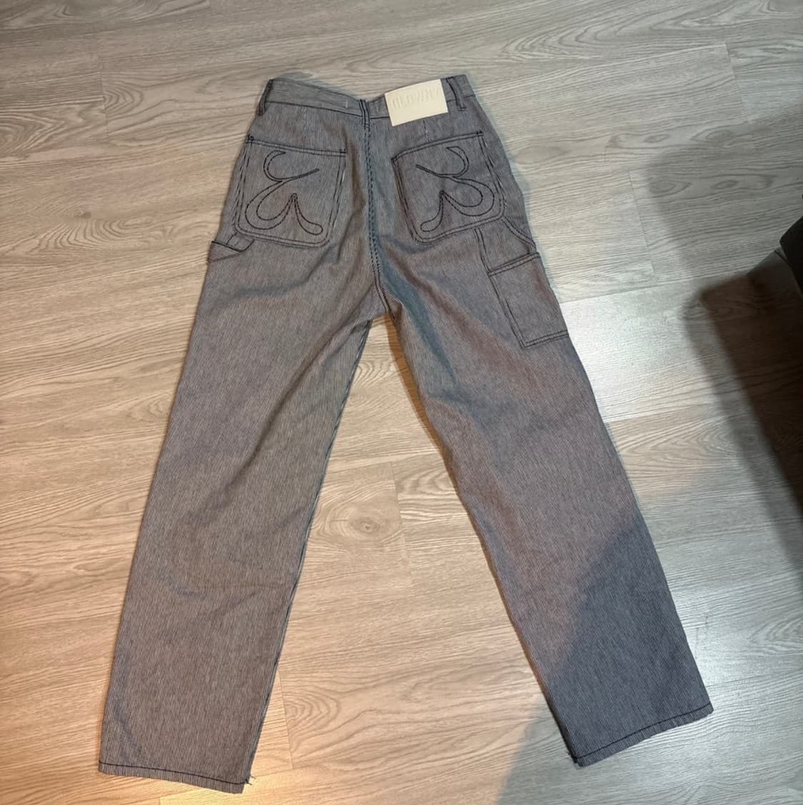 글로니 스트라이프 팬츠 상품이미지4