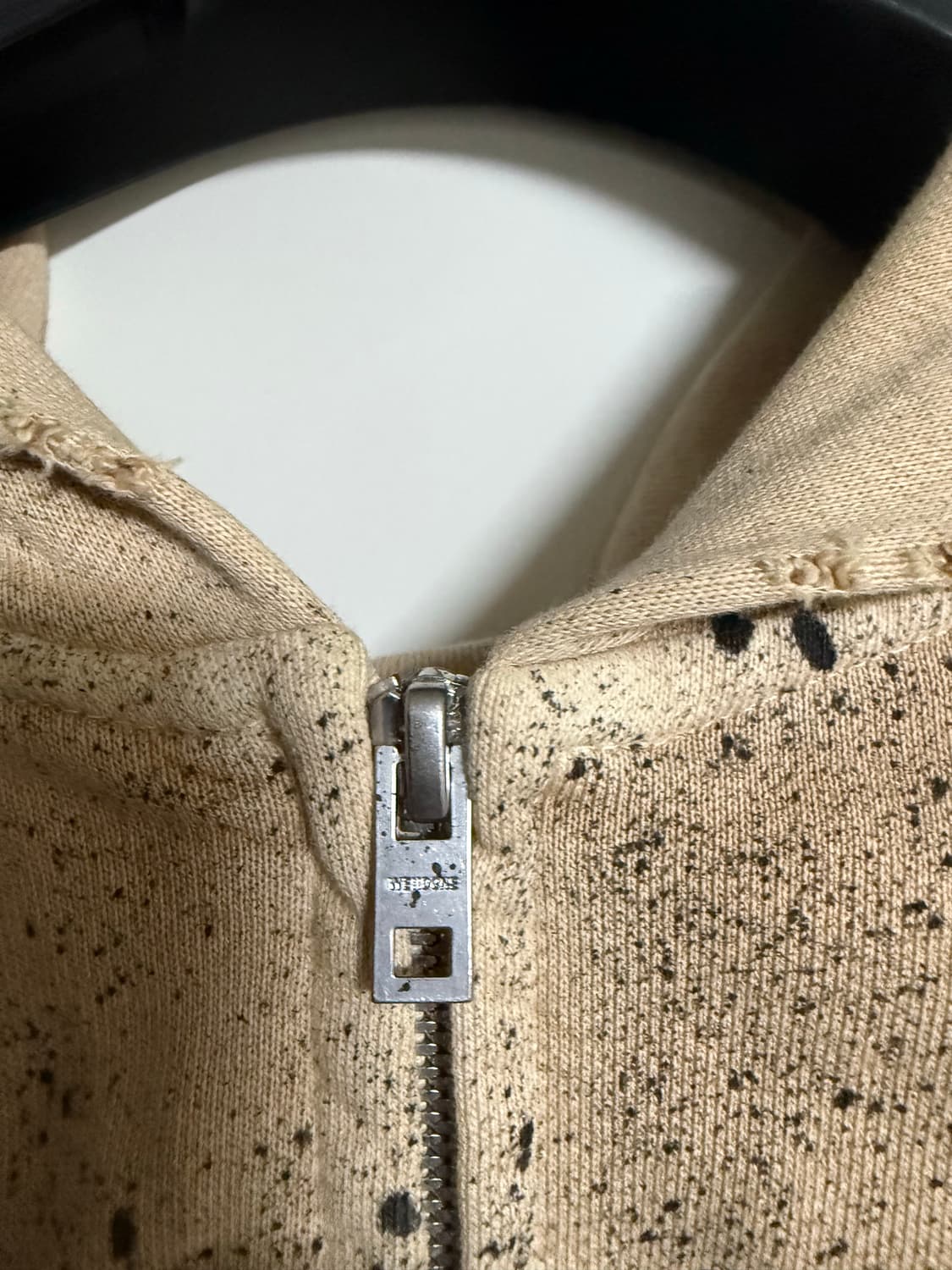 We11done 웰던 페인티드 후드집업 상품이미지6