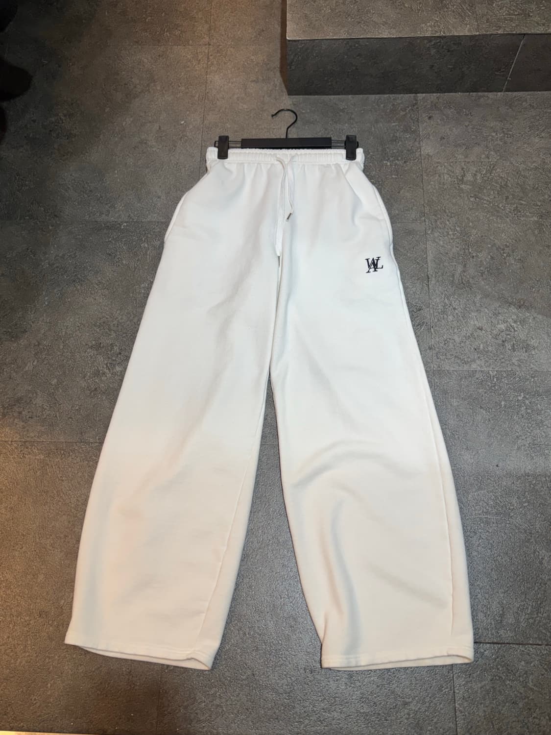 우알롱 화이트 팬츠 M 상품이미지2