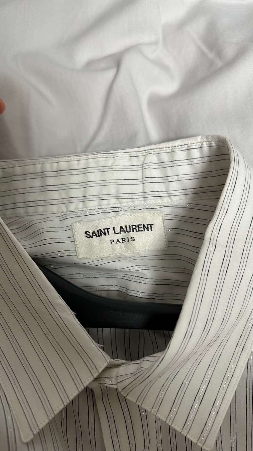 생로랑 스프라이트 셔츠 40 상품이미지3