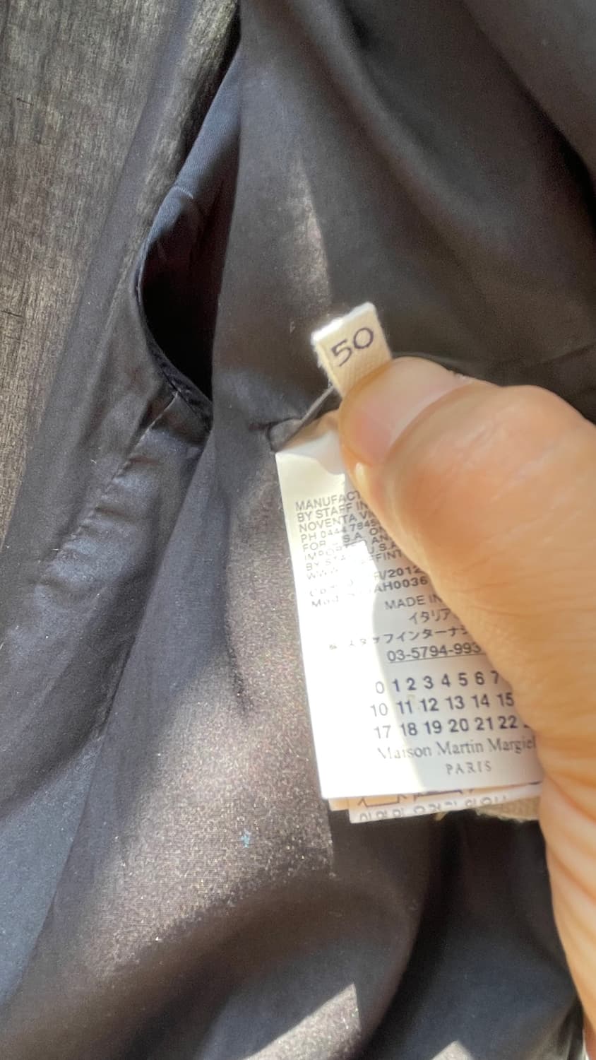 [Maison Margiela] 12F/W Archive 14 남성 클래 상품이미지9