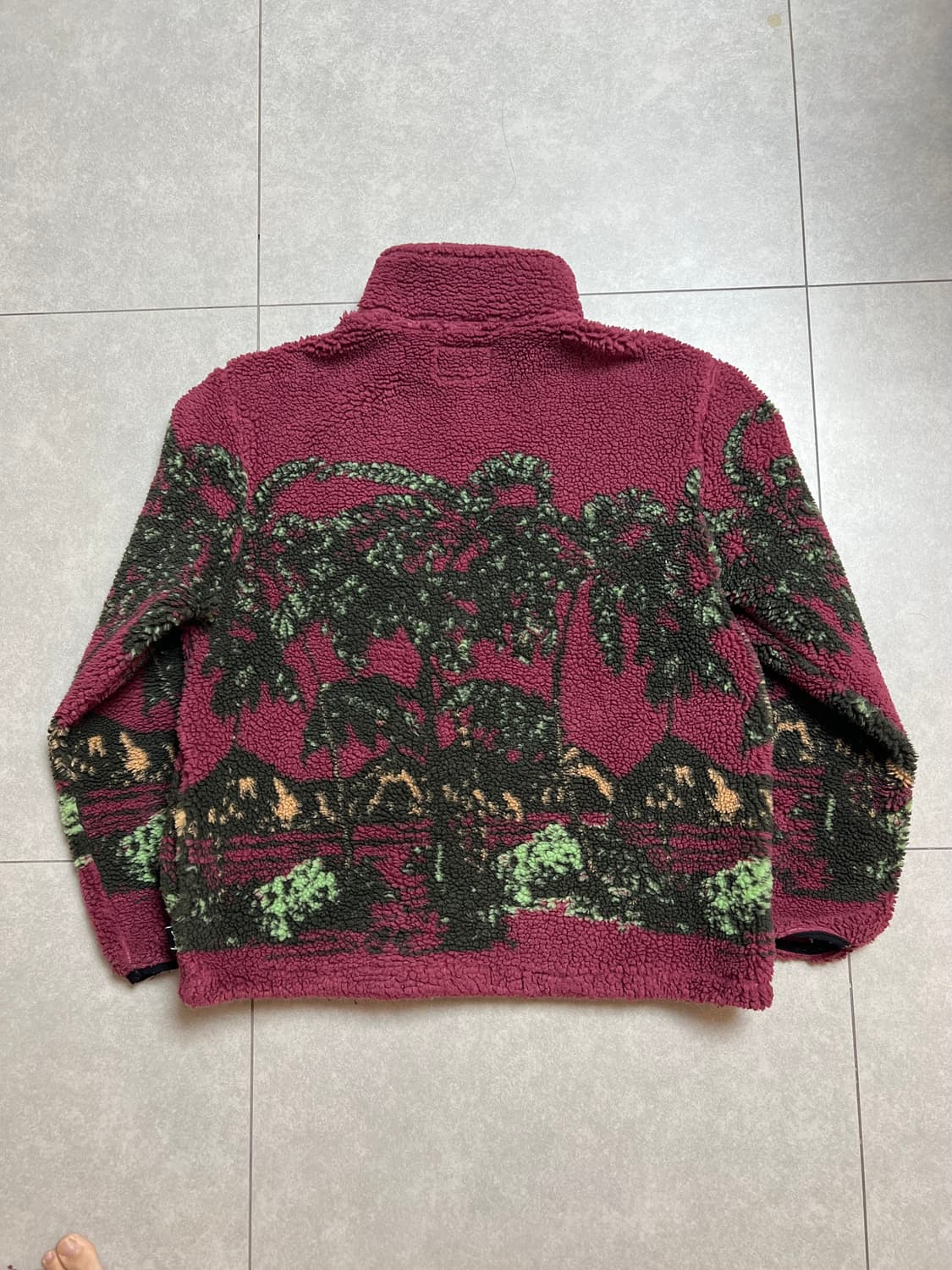 스투시 하와이안 플리스 자켓 L 상품이미지2