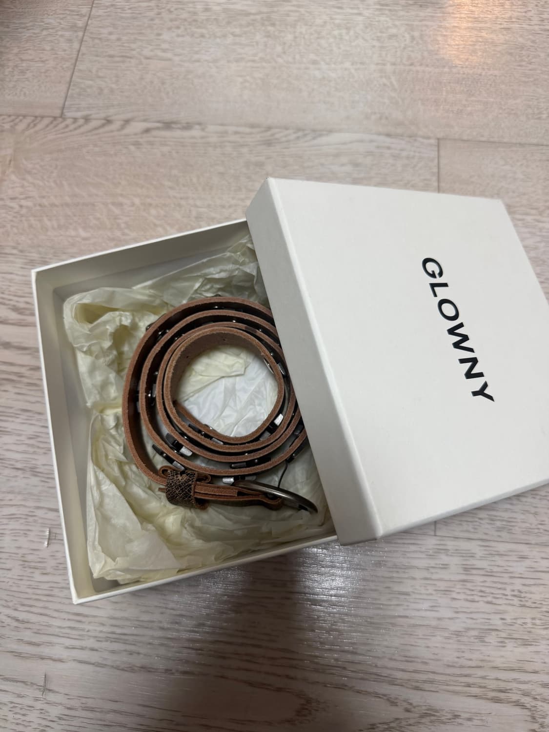 글로니 웨스턴 크랙 벨트 상품이미지3