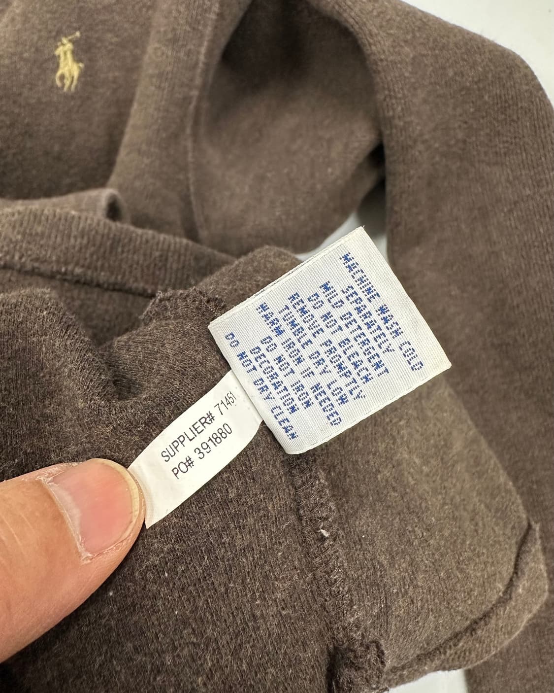 (S)폴로 반집업 스웨터-M1670 상품이미지5