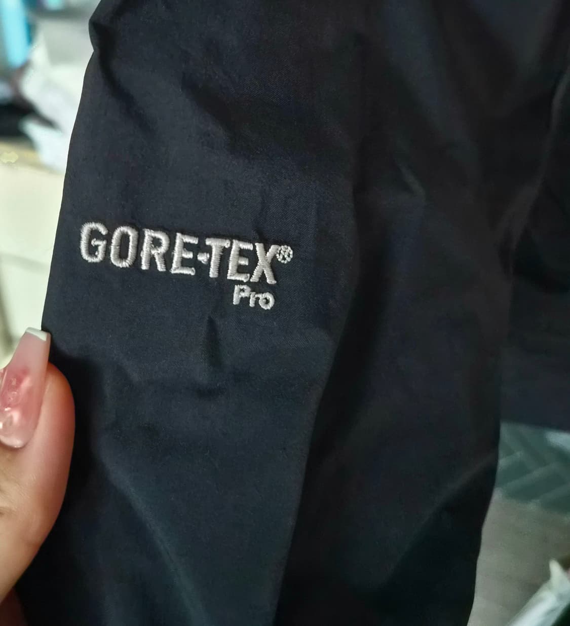 노스페이스 고어텍스 블랙 바람막이 100 상품이미지5