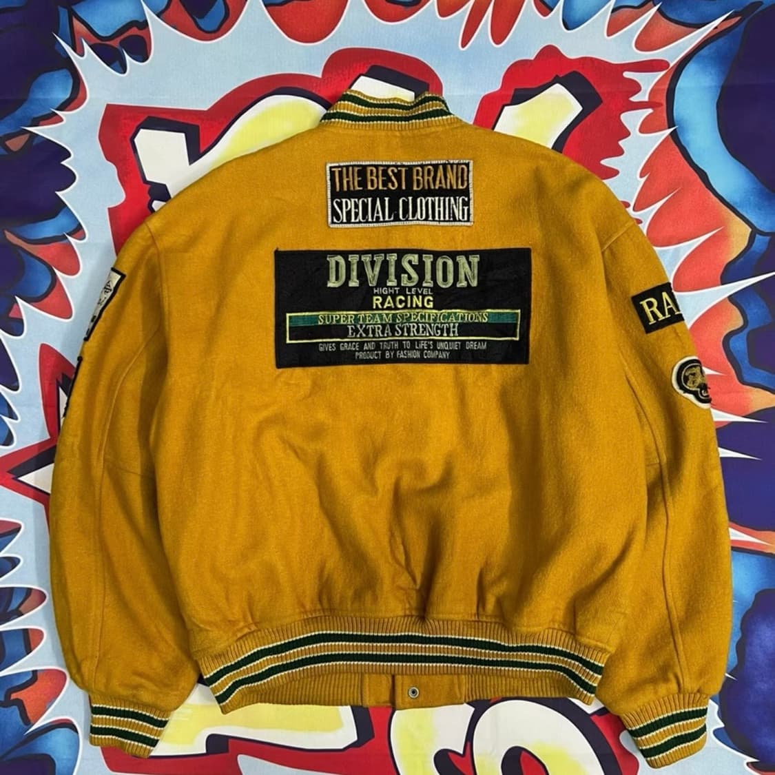 일본 빈티지 울 바시티 자켓 상품이미지2