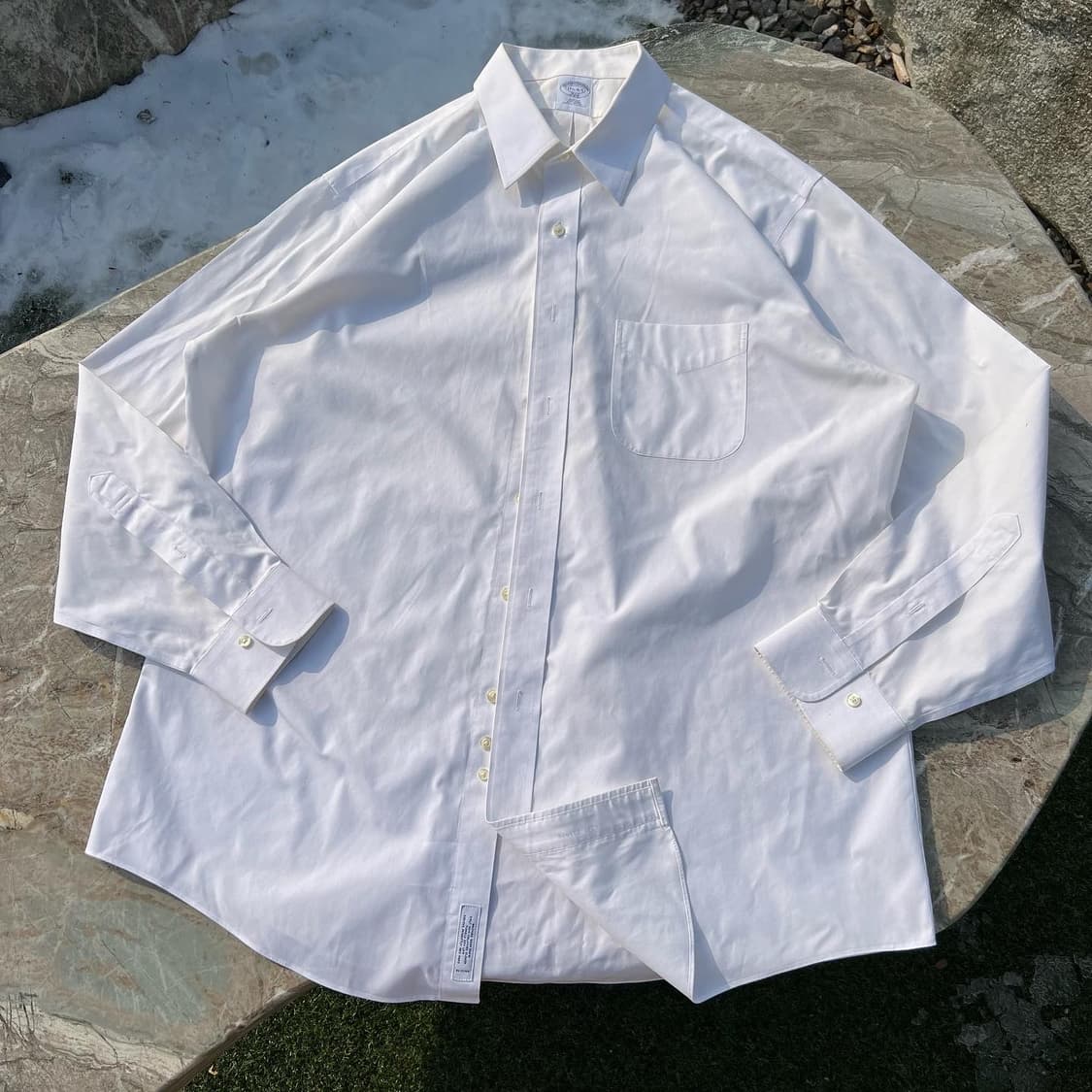 Brooks Brothers 브룩스 브라더스 솔리드셔츠 상품이미지1