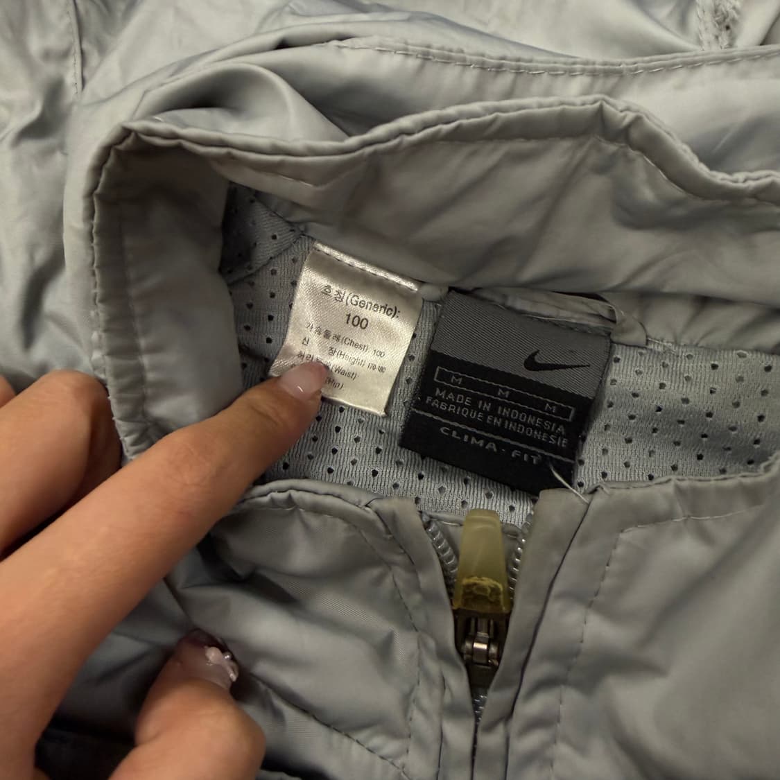 [정품/M,100] 나이키 맨체스터유나이티드 02-04 바람막이 자켓 상품이미지5