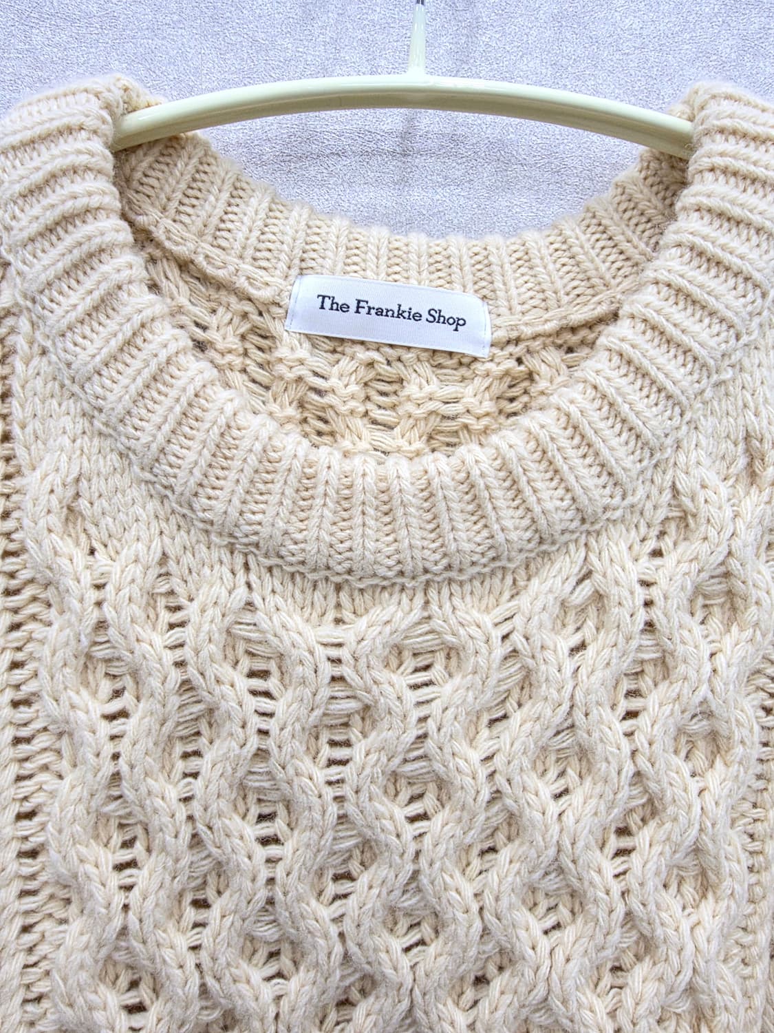 The Frankie Shop 케이블 니트 상품이미지7