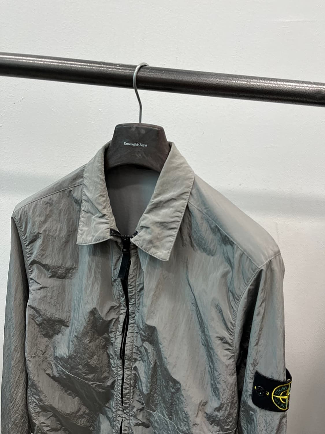 100) 스톤아일랜드 나일론 메탈셔츠 상품이미지2