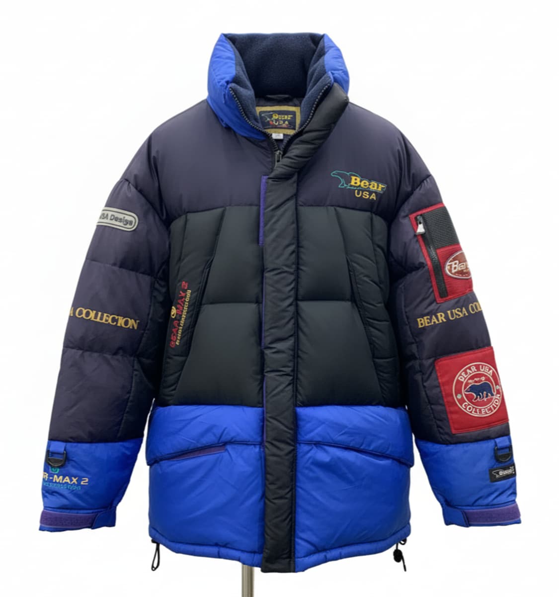 Bear USA 빈티지 90's 덕다운 패딩 점퍼 1769 상품이미지1