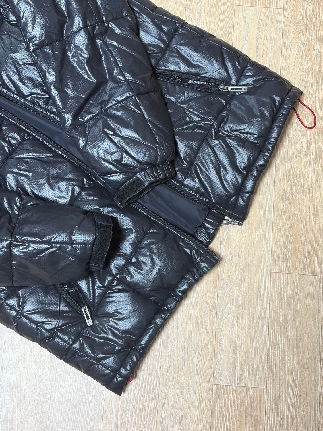 컨버스 패딩 대형 로고 상품이미지3