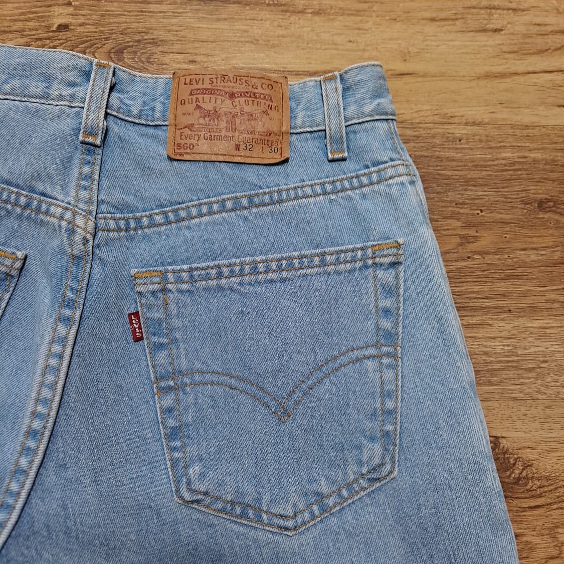 미제 빈티지리바이스 560 32X30 상품이미지8