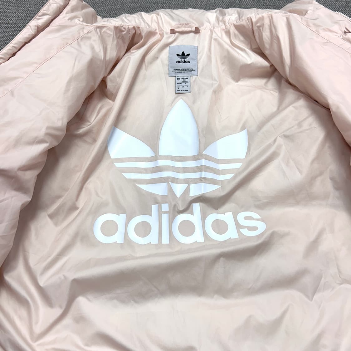 아디다스 우먼스 핑크 파이어버드 패딩(M) 상품이미지10