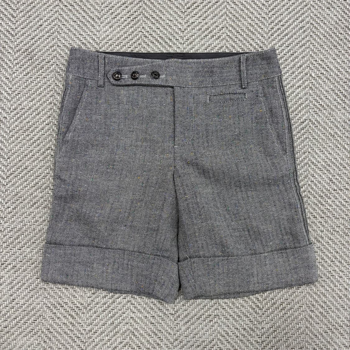 버버리 블루라벨 헤링본 울블렌드 쇼츠 v2725 상품이미지1