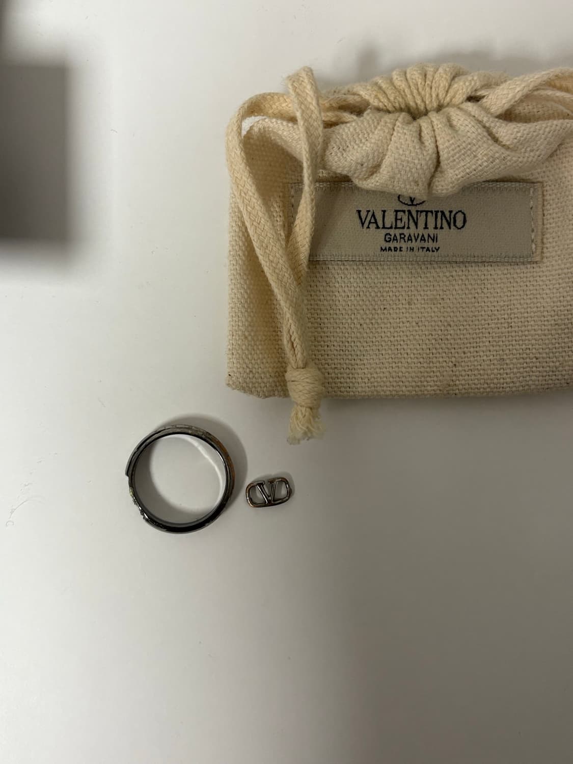 발렌티노 로고 반지 19호 상품이미지1