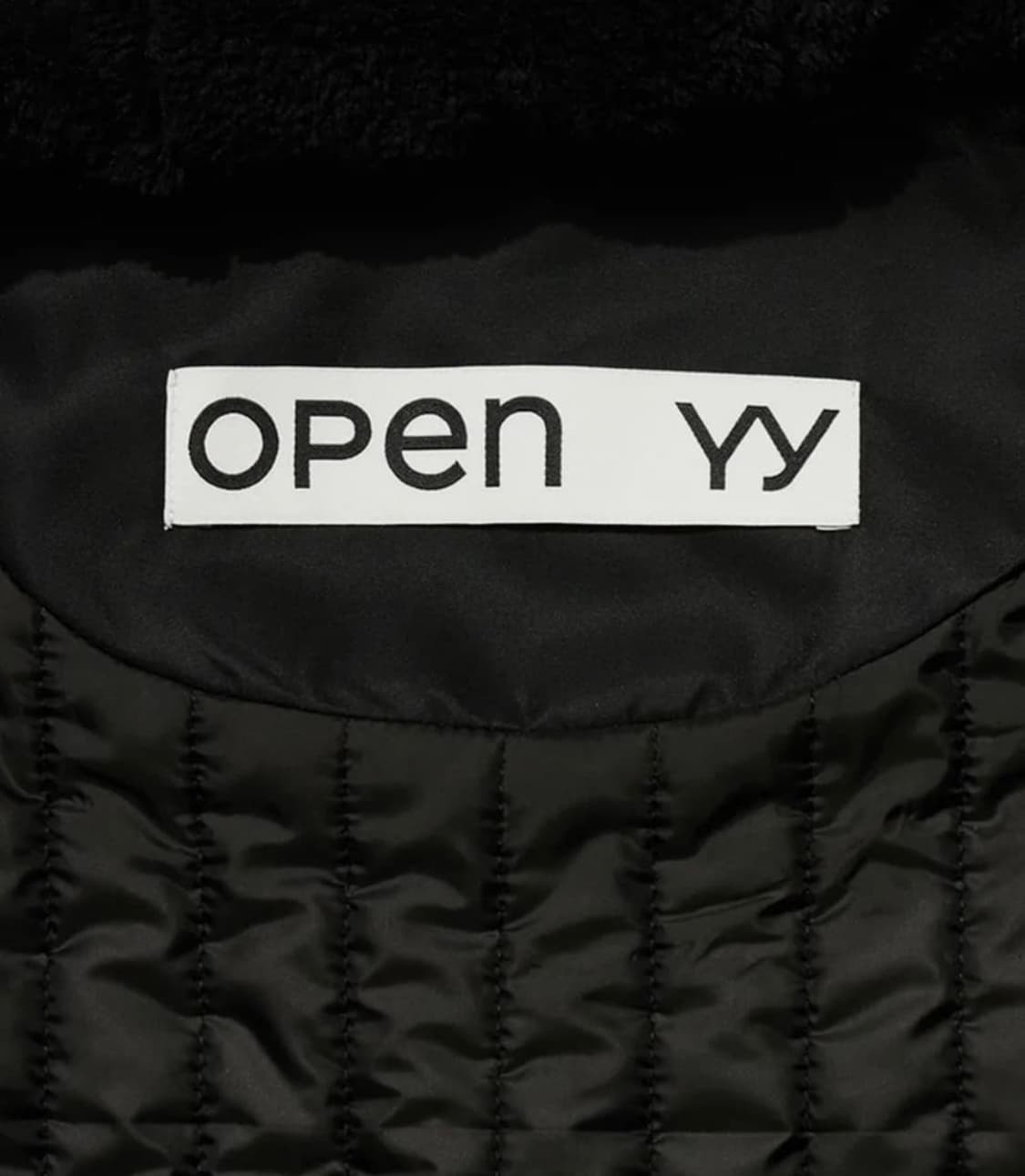 open yy faux fur zipper hood ma1 (black) 상품이미지3