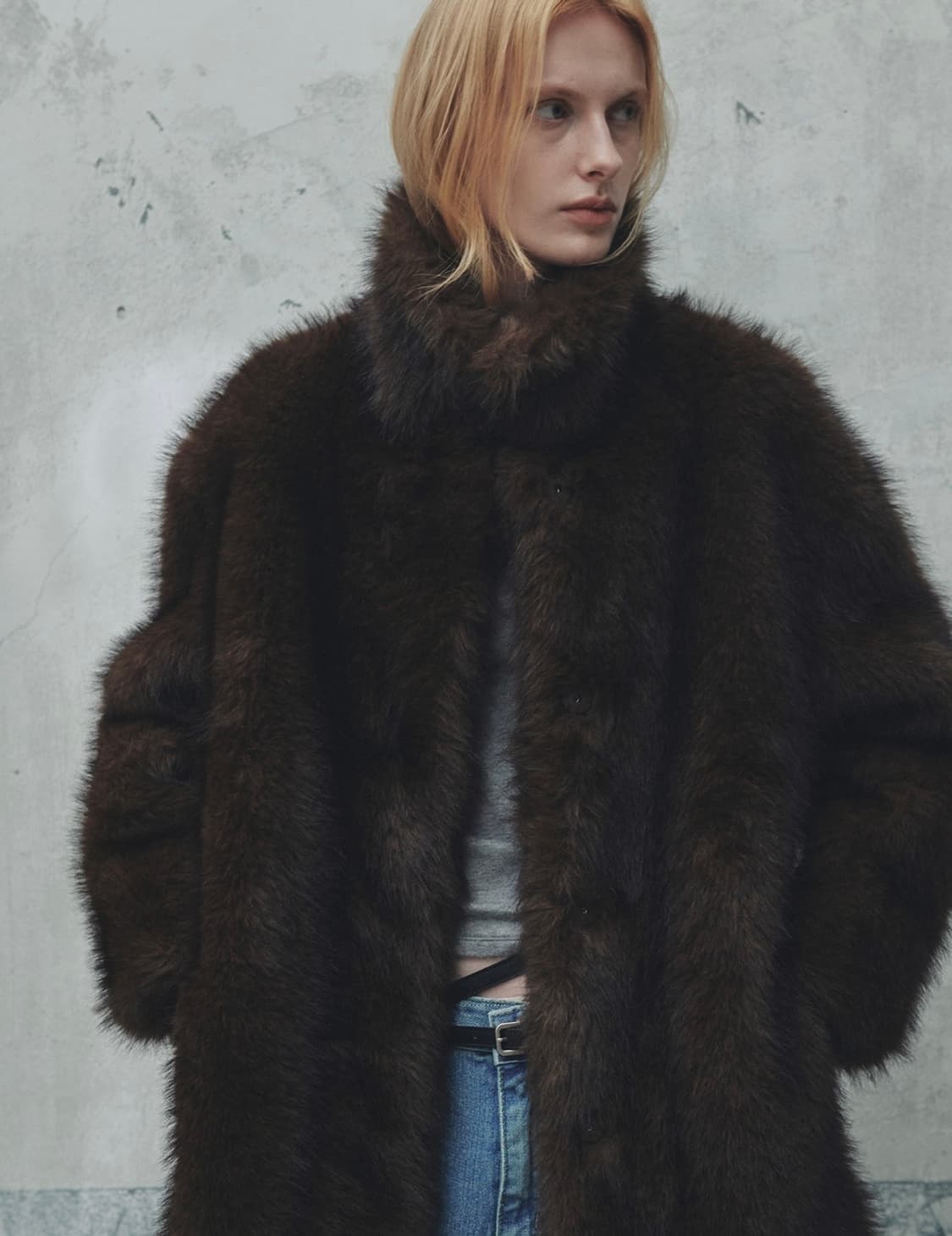 프롬웨얼 퍼자켓 브라운 상품이미지1